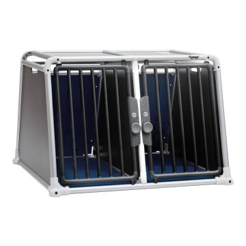 4pets Autobox NEW ECO 22,L,Doppelbox Alu