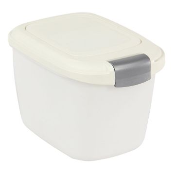 Futter-Vorratsbehälter 3kg/10L beige