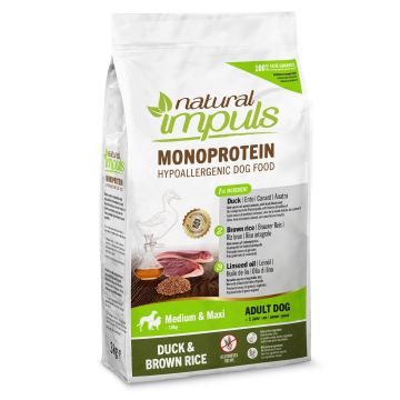 Natural Impuls Adult Med/Max Ente 3kg
