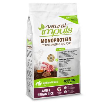 Natural Impuls Adult Med/Max Lamm 3kg