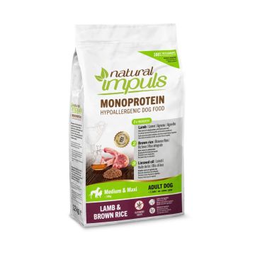 Natural Impuls Adult Med/Max Lamm 12kg