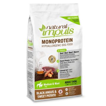 Natural Impuls Ad Med/Max Angus Rind 3kg
