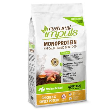 Natural Impuls Adult Med/Max Huhn 3kg