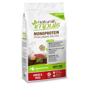 Natural Impuls Adult Med/Max Pferd 3kg