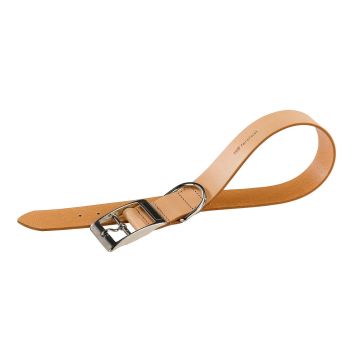 Lederhalsband Natural Beige C20/43