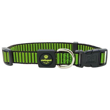 SP Halsband City Dog Gr. L,neongrün/gelb