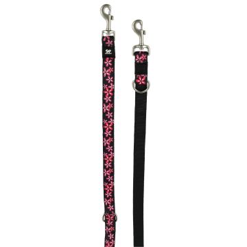 TrendLine Führleine Flower, 15mm, rosa