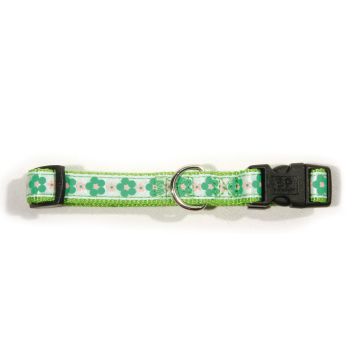 TrendLine Flower 15 Halsband, grün