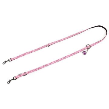 TrendLine Führerleine LOVE, 20mm, weiss