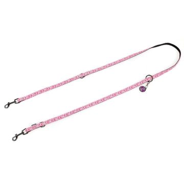 TrendLine Führerleine LOVE, 25mm, weiss
