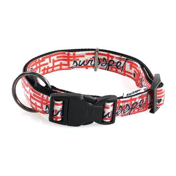 TrendLine Halsband Labyrinth, 25mm Rot