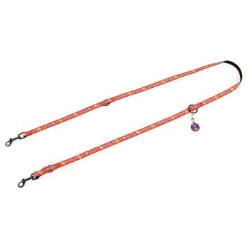 TrendLine Führerleine Pfoty, 20mm, rot