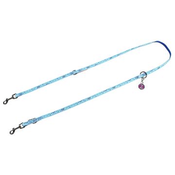 TrendLine Führerleine Pfoty, 20mm, blau