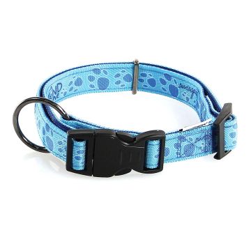 TrendLine Halsband Pfoty, 25mm Blau