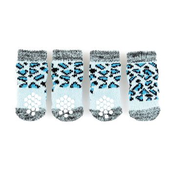 Hundesocken mit Anti-Slip Tri XLhellblau