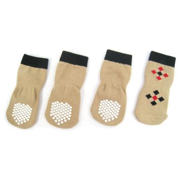 Hundesocken mit Anti-Slip Diamant, M
