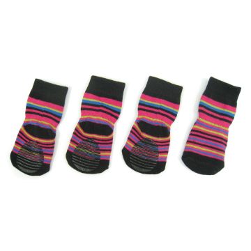Hundesocken mit Anti-Slip Pinkies, XS