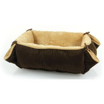 Universalkissen Bobby beige/dunkelbraun