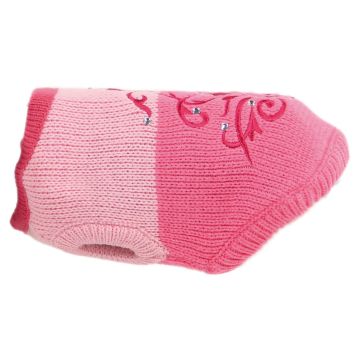 TrendLine Hundepullover Pearly, XS pink