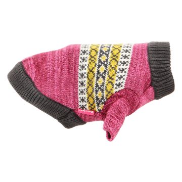 TrendLine Hundepullover Cross, M rosa