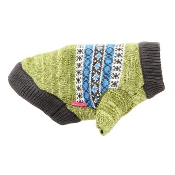 TrendLine Hundepullover Cross, M grün