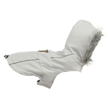TrendLine Hundemantel Airforce L, grau