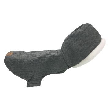 TrendLine Hundehoodie Finna, M, grau