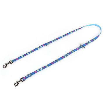 TrendLine Führleine Paws&Love S, blue