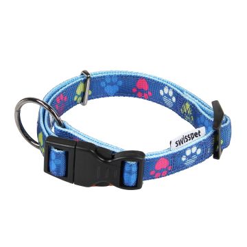 TrendLine Halsband Paws&Love M, blue