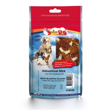 SwissDog XXL Hühnerbrust Stick 1100g