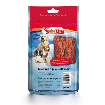 SwissDog Gourmet Sticks mit Poulet 100g