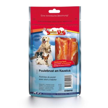 SwissDog Pouletbrust am Kaustick 100g
