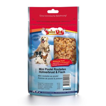 SwissDog Mini Poulet Rouladen 100g
