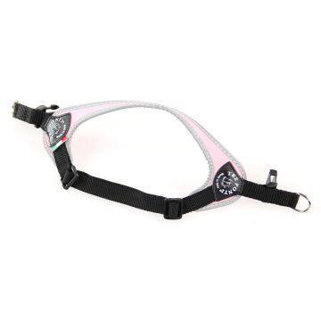 TrePonti Geschirr verstellbar+ref Pink 2
