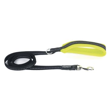 TrePonti Leine Fluo Schwarz&Gelb 130cm
