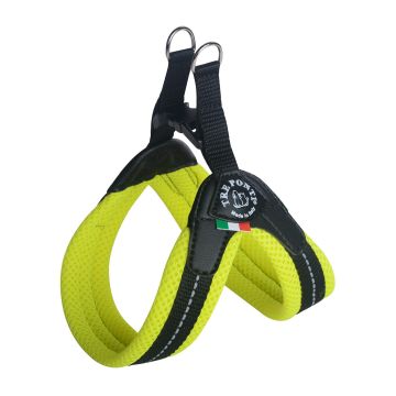 TrePonti Geschirr Fluo Netzstoff Gelb 1