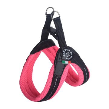 TrePonti Geschirr Fluo Netzst. Pink 3,5