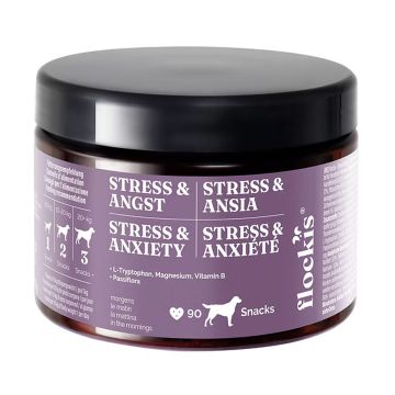 FLOCKIS Hundesnacks Stress&Angst 90 Stk
