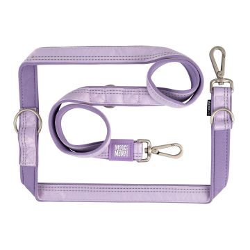 Max&Molly MultiFunktion Leine lavendel/M