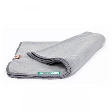 DoctorBark Kuscheldecke hellgrau M