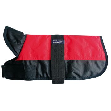 Hundeschutzmantel Icedog 15cm, rot