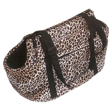 Tragtasche Leopard, 39 cm
