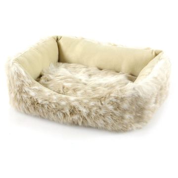 Hunde- und Katzenbett Polar, weiss