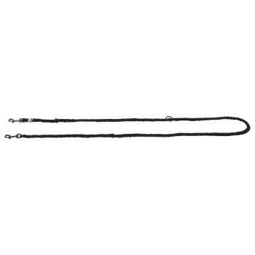 Führleine geflochten 10mm/200cm schwarz