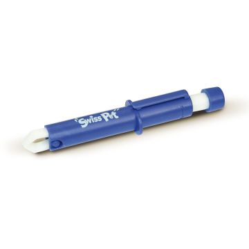 swisspet Zeckenzange Kunststoff blau10cm