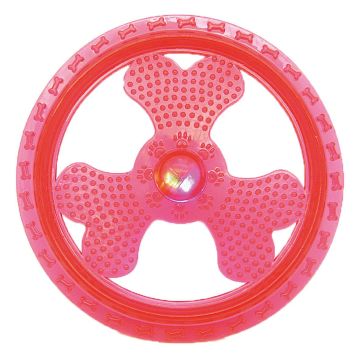 swisspet Flash-Nightfrisbee, rot,