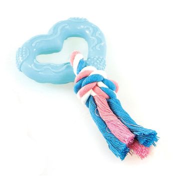 Puppy-Play Herz L=15cm hellblau