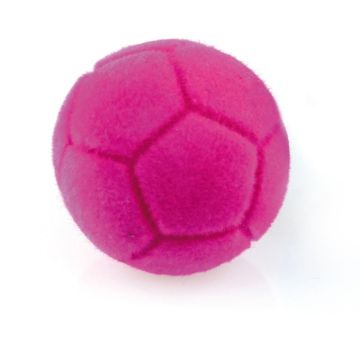 Flocking Wave-Fussball mit Quietsch pink