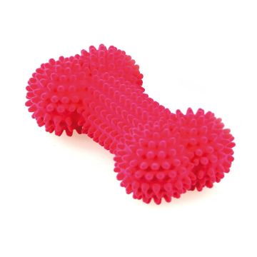 Flocking Bone mit Quietscher L=16cm pink