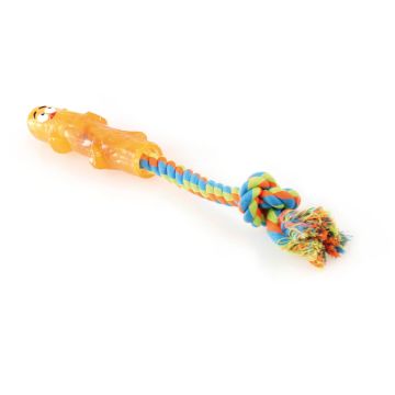 Play Stick mit buntem Seil L=40cm orange